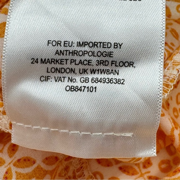 Anthropologie Maeve Petrin Floral Button Down Shirt - Picture 11 of 12